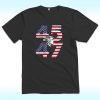 Patriotic Silhouette 45 47 Trump Shirt