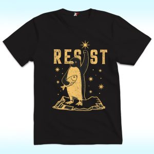 Penguins RESIST Shirt, Flippers Up, Heard Island Anti Trump, FDT
