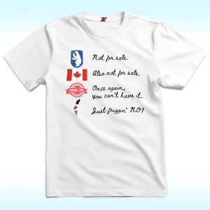 We Are Not For Sale Shirt, Anti Trump, Canada, Greenland, Palestine, Panama