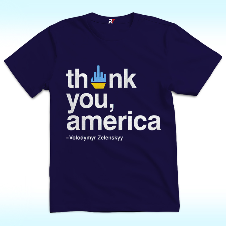 Zelensky Fuck Thank You America Shirt, Fuck Trump Zelensky Fuck Thank You America Shirt, Fuck Trump