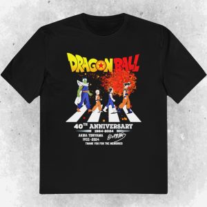 Dragon Ball Abbey Road Akira Toriyama Shirt