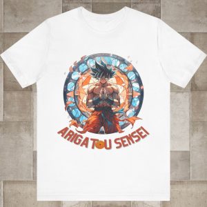 Rare Akira Toriyama Goku Arigatou Sensei Shirt