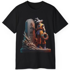 Rare Akira Toriyama Headstone Goku Shirt