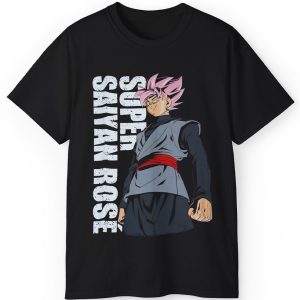 Rare Dragon Ball Super Saiyan Rose Goku Shirt