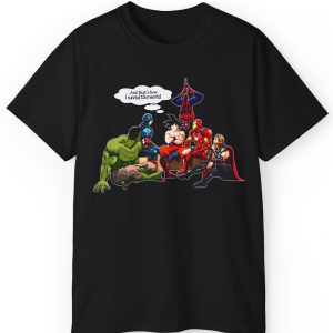 Rare Goku Avengers Saved The World Shirt