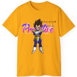 Rare Primitive Dragon Ball Z Vegeta Shirt