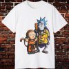 Rare Rick And Morty As Goku And Master Roshi Shirt