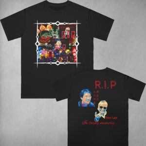 Rare Stan Lee Akira Toriyama Shirt Double Sided