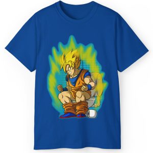 Rare Super Shit Shirt Funny Goku Dragon Ball