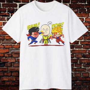 Rare Superman Saitama Goku Shirt