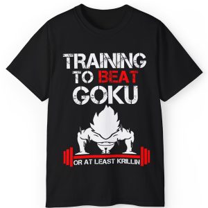 Rare Training To Beat Goku Krillin Dragon Ball Shirt
