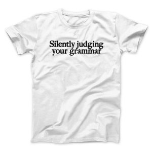 Silently Judging Your Grammar Funny