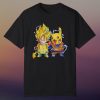 Son Goku and Pikachu Dragon Ball T-shirt