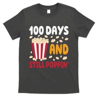 100 Days And Still Poppin 100th Day Of School Funny T-Shirt 100 Days And Still Poppin 100th Day Of School Funny T-Shirt
