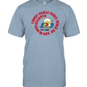 80S I Want Peace Peace Peace Funny Shirt
