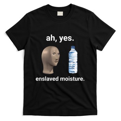 Ah Yes Enslaved Moisture Funny Dank Meme T-Shirt Ah Yes Enslaved Moisture Funny Dank Meme T-Shirt