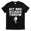 Baseball Pitcher Funny Sister Brother T-Shirt