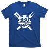 Bbq Master Dad Grilling Camping Fathers Day Funny Great Gift T-Shirt