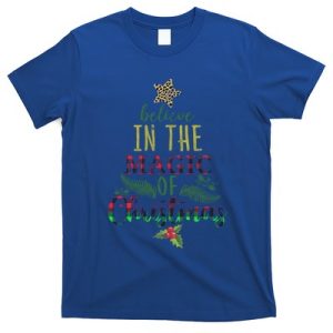 Believe In The Magic Of Christmas Funny Gift T-Shirt