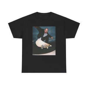 Breaking bad walter white skateboarding funny shirt