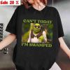 Can’t Today I’m Swamped T-Shirt, Funny Shrek Meme Graphic Tee, Fiona and Shrek Inspired Unisex Apparels, Trendy Gift for Meme Lovers