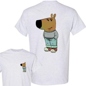 Chill Guy Christmas TikTok Joke 2 sided Shirt, Chill Guy Sweatshirt, I’m Just a Chill Guy Hoodie, Stupid White Elephant Gift Shirt, Funny Meme TShirt