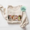 Christmas Squirrel Lights Sweatshirt, Funny Christmas Animals Sweater, Festive Squirrel Lights Shirt, Perfect Christmas Gifts for Animal Lovers