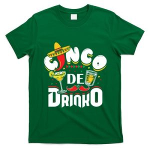 Cinco De Drinko Funny Cinco De Mayo T-Shirt
