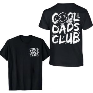 Cool Dads Club 2 side T-shirt, Dad Hoodie, Funny Shirt For Dad, Dad Birthday Gift, Fathers Day Gift