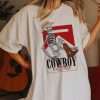 Cowboy Killers Graphic T-Shirt  Country Girl Tee, Vintage Tee, Boho Shirt Skeleton Cowboy marlboro shirt funny skeleton  T-shirt