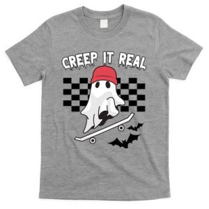 Creek It Real Funny Ghost Halloween T-Shirt