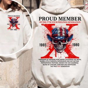 Custom Gen X Raised On Hose Water And Neglect T-Shirt – Vintage Inspired Funny Saying Sarcasm Quotes Shirt