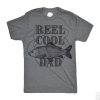 DMens Reel Cool Dad T shirt, Funny Fathers Day Fishing Gift for Husband Fisherman Graphic Tees, Mens Funny T Shirts, For him, Father’s Day Dad T-Shirt