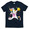 Dabbing Unicorn Bowling Funny Bowling T-Shirt