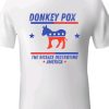 Donkey Pox T-Shirt – Satirical Take on Current Events – Tee, Menswear Casual Top Underwear t shirt funny meme