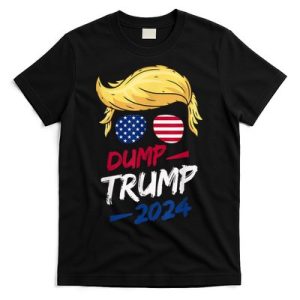 Dump Trump 2024 Funny Support Trump Election The Return T-Shirt
