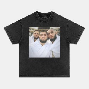 FUNNY ISLAM & KHABIB STEP BROTHERS & KHAMZAT CHIMAEV TEE
