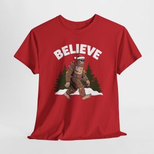 Funny Bigfoot Christmas T-Shirt