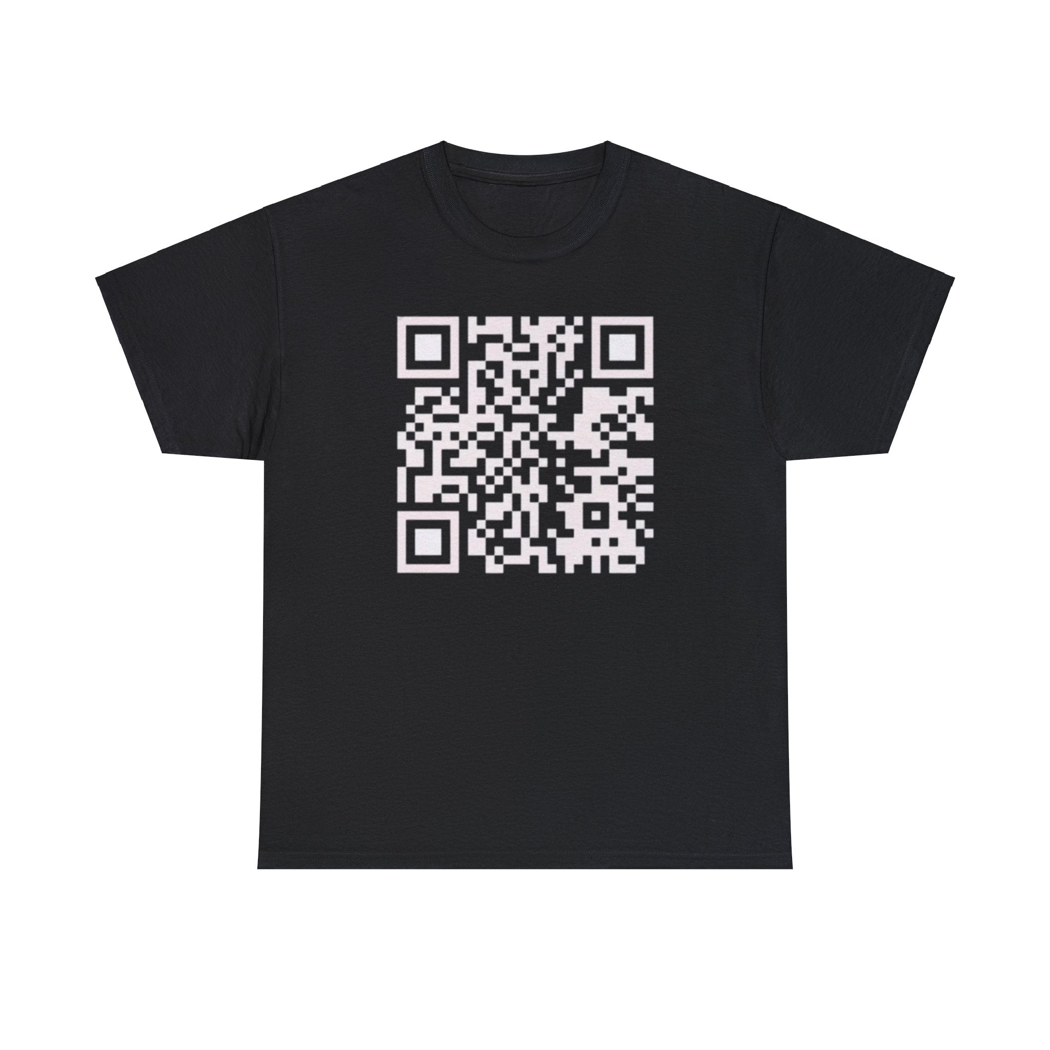 Funny QR Code Men's T-Shirt Funny QR Code Men's T-Shirt