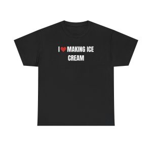 I Love Making Ice Cream Funny Shirt