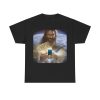 Jesus Holding Cigs  Newport  Funny Meme T-Shirt