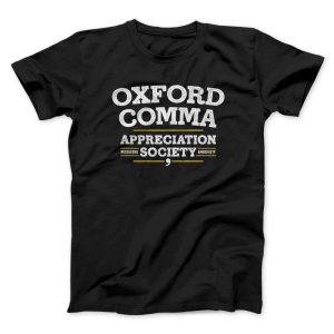 Oxford Comma Appreciation Society Funny
