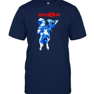 anxious deer kid funny shirt